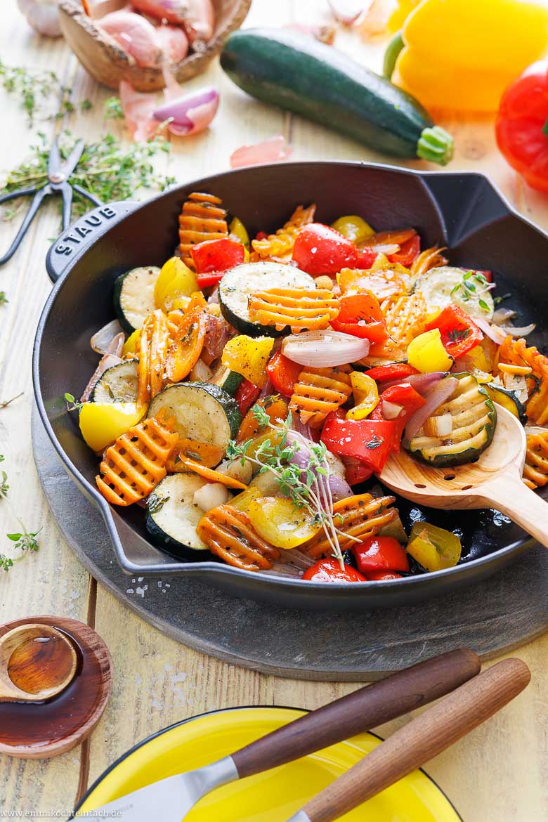 Gemüsepfanne Rezept