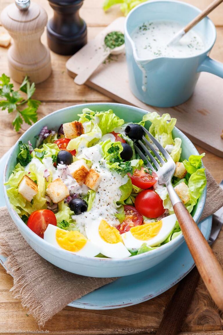 Joghurt-Dressing selber machen Joghurt-Dressing selber machen