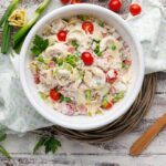 Tortellini Salat mit Schinken