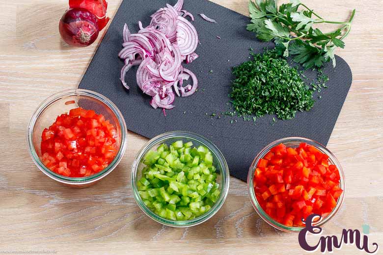 Thunfisch Salat Zutaten