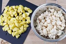 Blumenkohlauflauf mit Kartoffeln