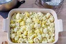 Blumenkohlauflauf mit Kartoffeln