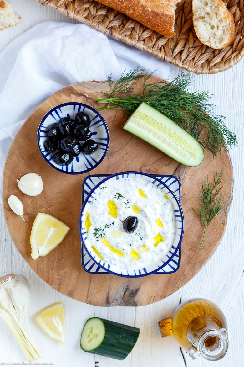 Griechisches Tsatsiki - Tzatziki Rezept