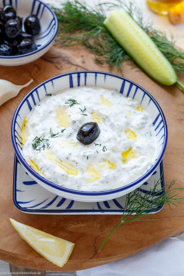 Griechisches Tsatsiki - Tzatziki Rezept