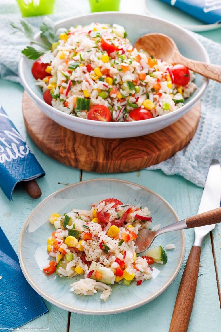 Gemse Reis Salat
