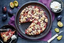 Zwetschgenkuchen mit Streusel