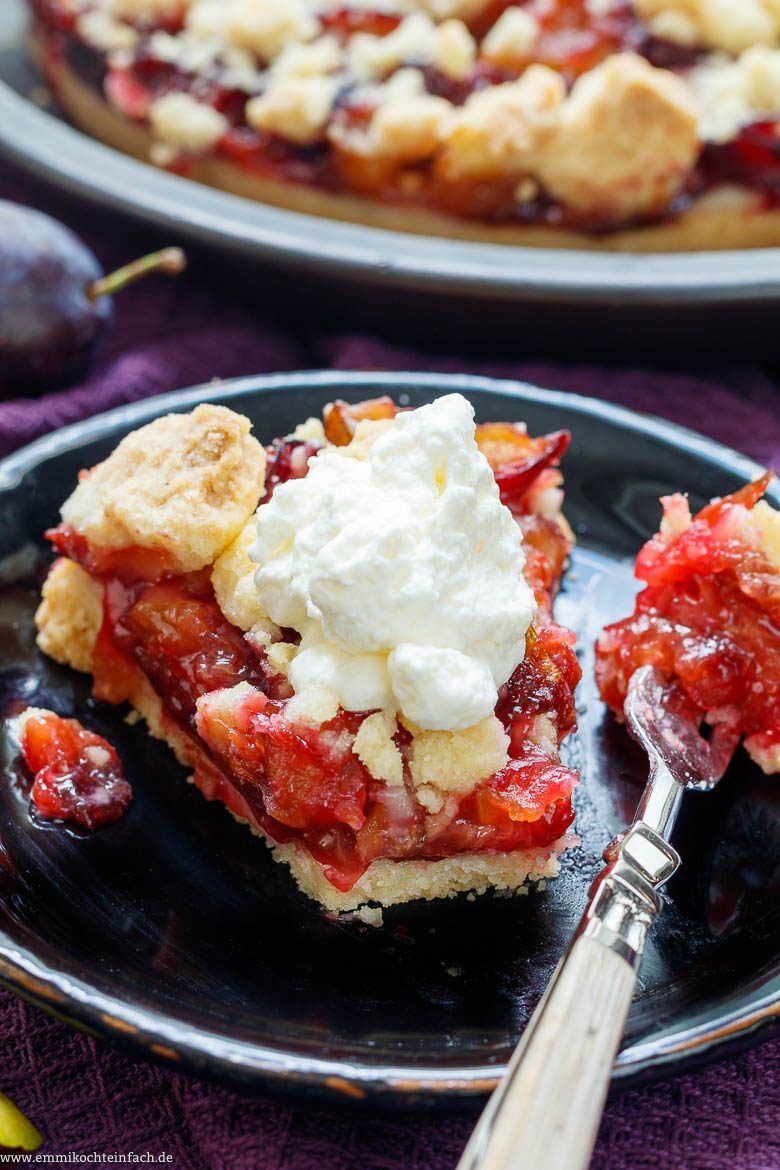 Zwetschgen Streuselkuchen
