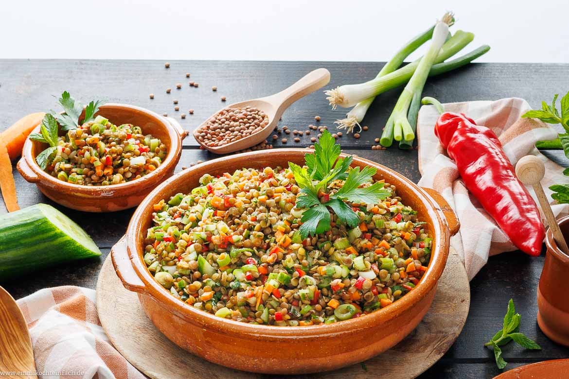 Linsensalat - einfach & schnell-image