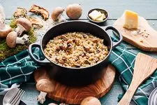 Pilzrisotto