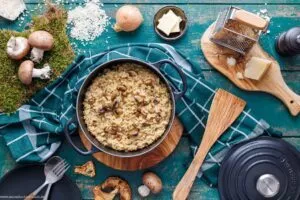 Risotto mit Pilzen