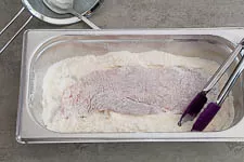 Schnitzel panieren und braten