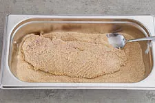 Schnitzel panieren und braten