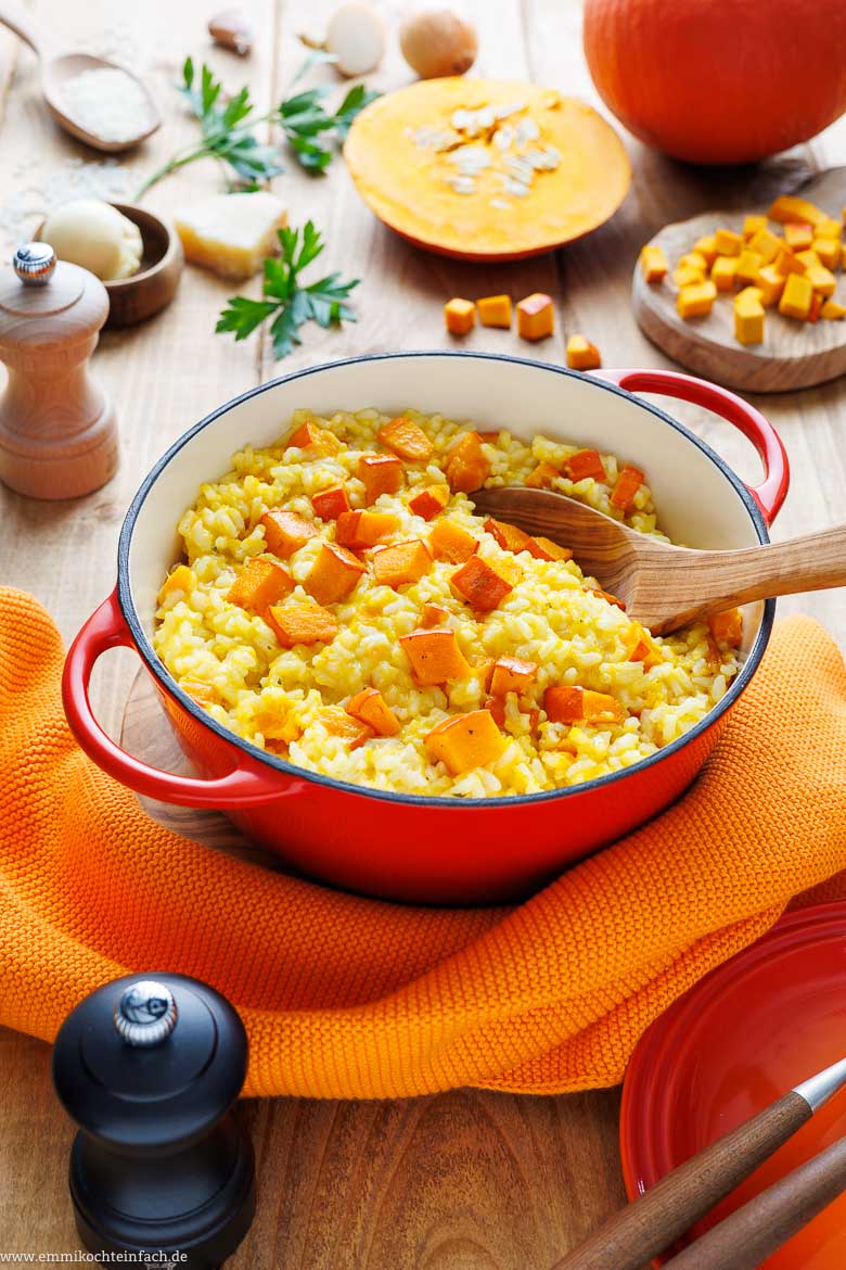 Kürbisrisotto