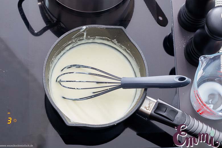 Lasagnezutat Bechamel Soße