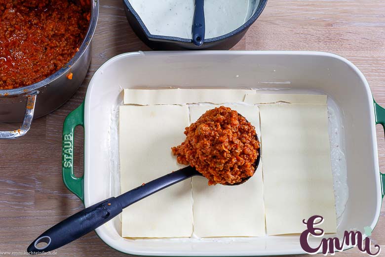 Lasagne schichten
