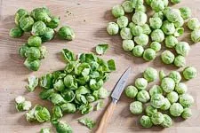 Rosenkohlauflauf mit Kartoffeln