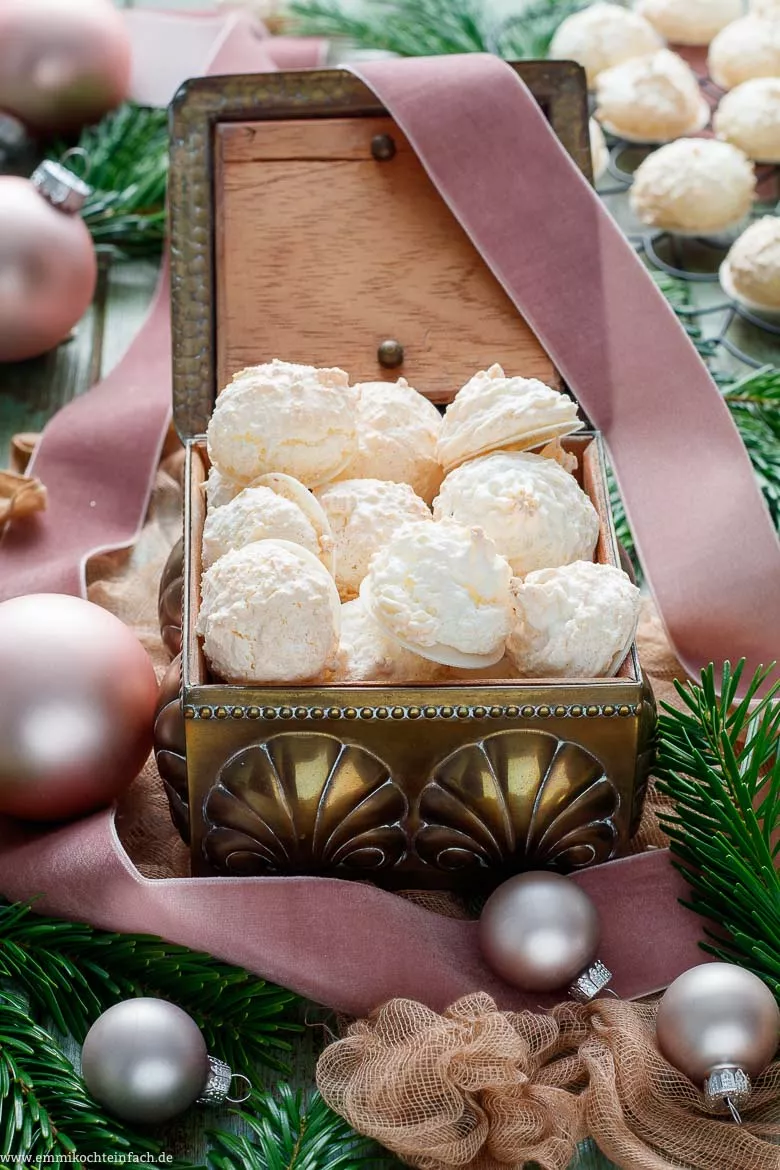 Kokosmakronen kannst du auch super verschenken