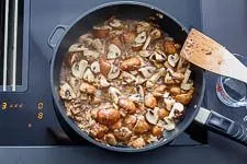 Pilzragout mit Champignons