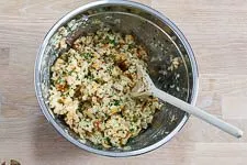 Serviettenknödel Masse