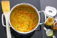 Linsencurry kochen