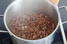 One Pot Pasta Hackfleisch anbraten