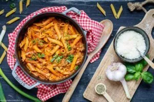 One Pot Nudeln mit Hackfleisch