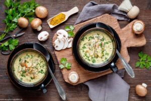 Pilzsuppe ganz einfach