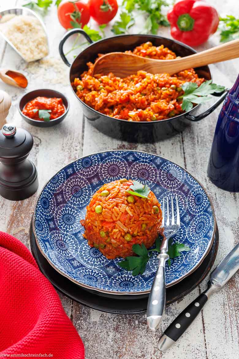 Djuvec Reis Rezept