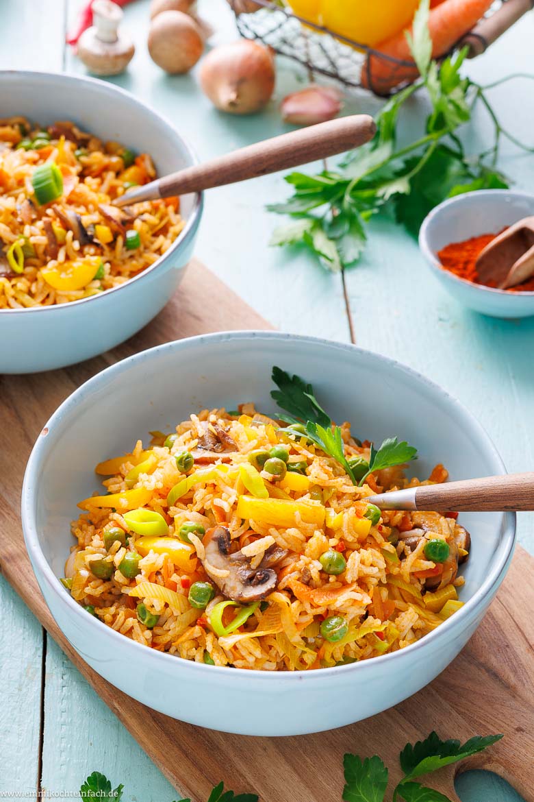 Reispfanne vegetarisch