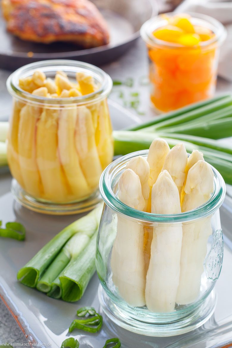 Geflügelsalat mit Spargel
