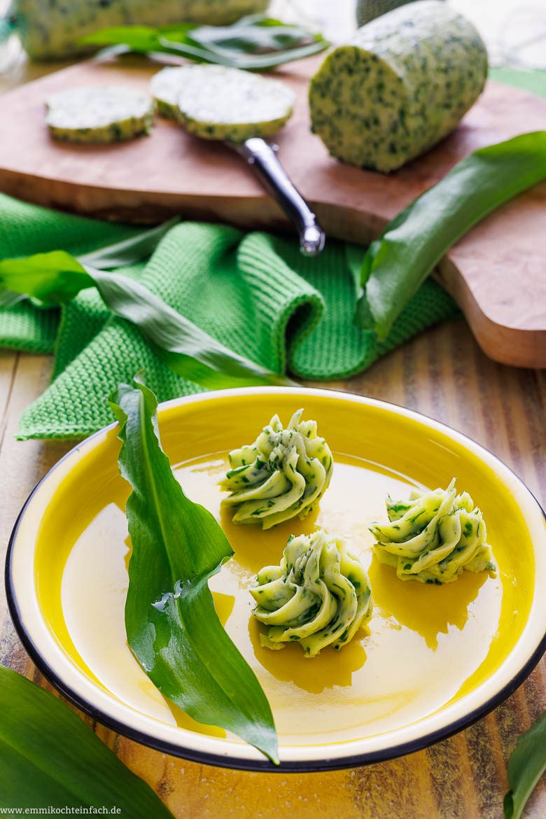 Schneller Bärlauchaufstrich für Brot