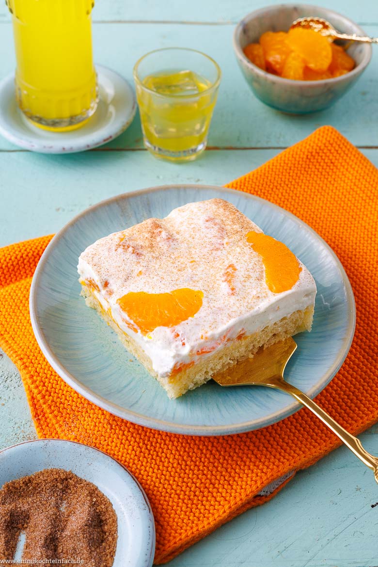 Fantakuchen vom Blech gelingt und schmeckt immer, für Kindergeburtstag oder Partys