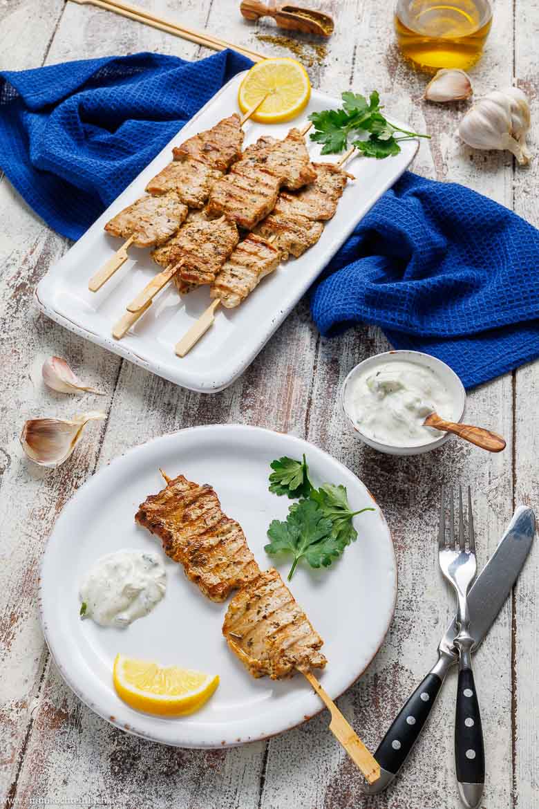 Einfaches Souvlaki-Rezept