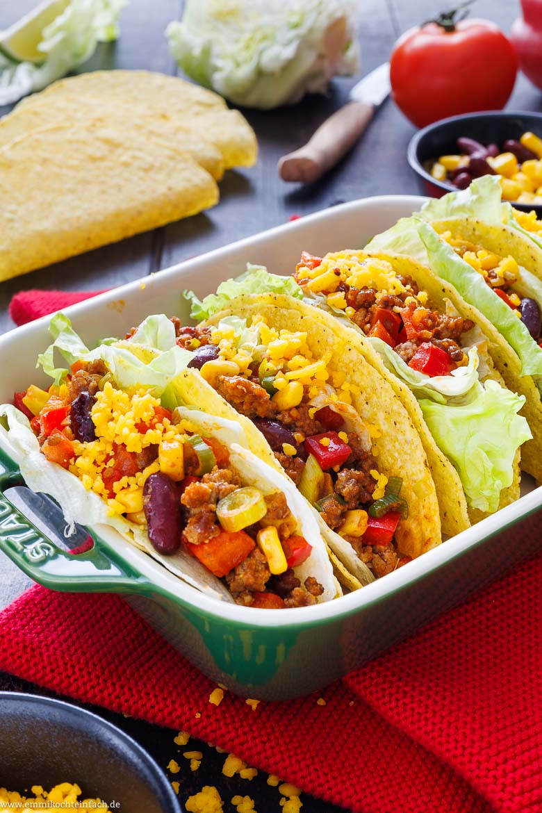 Tacos sind ein würziges Fingerfood.