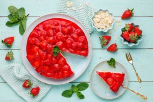 Erdbeerkuchen Rezept