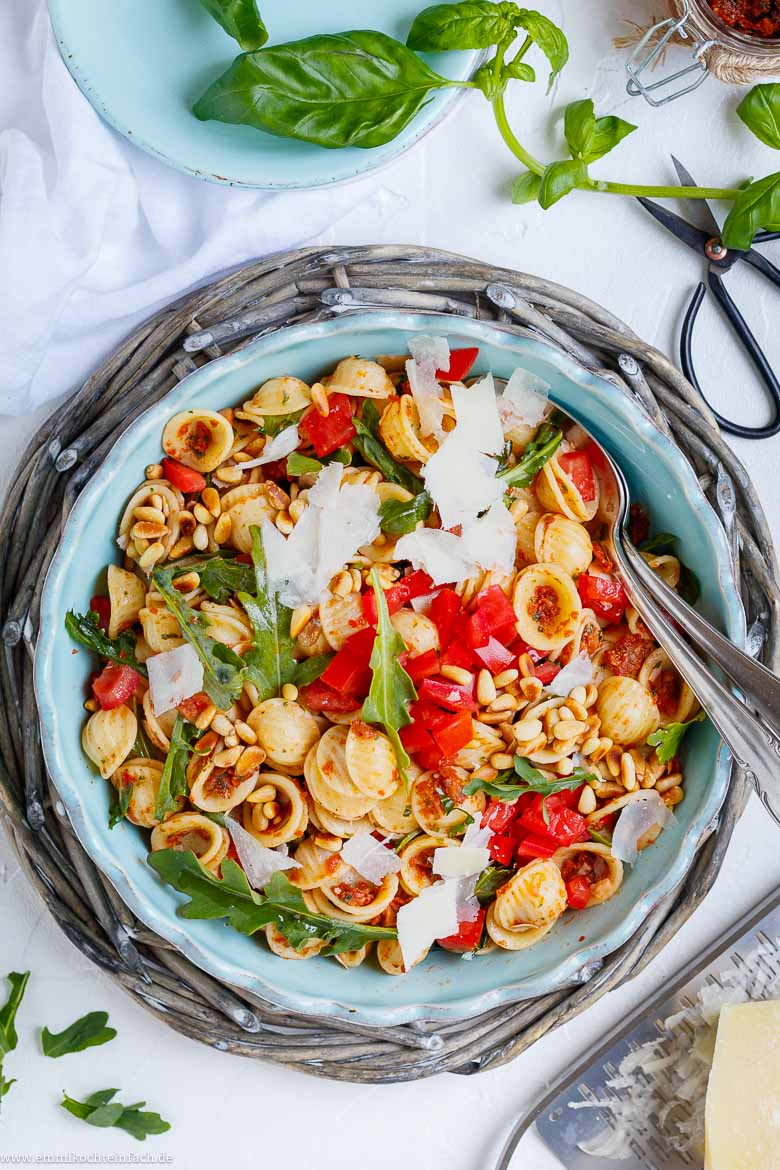 Aromatischer Nudelsalat wie aus Italien