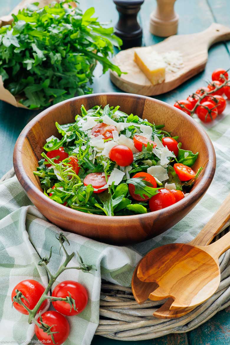 Salat-Rezept mit Rucola