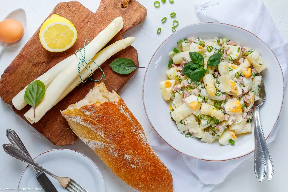 Spargelsalat - im Frühling ein Muss