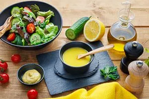 Vinaigrette als Dressing für Salat