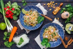 Glasnudelsalat Rezept mit Gemüse