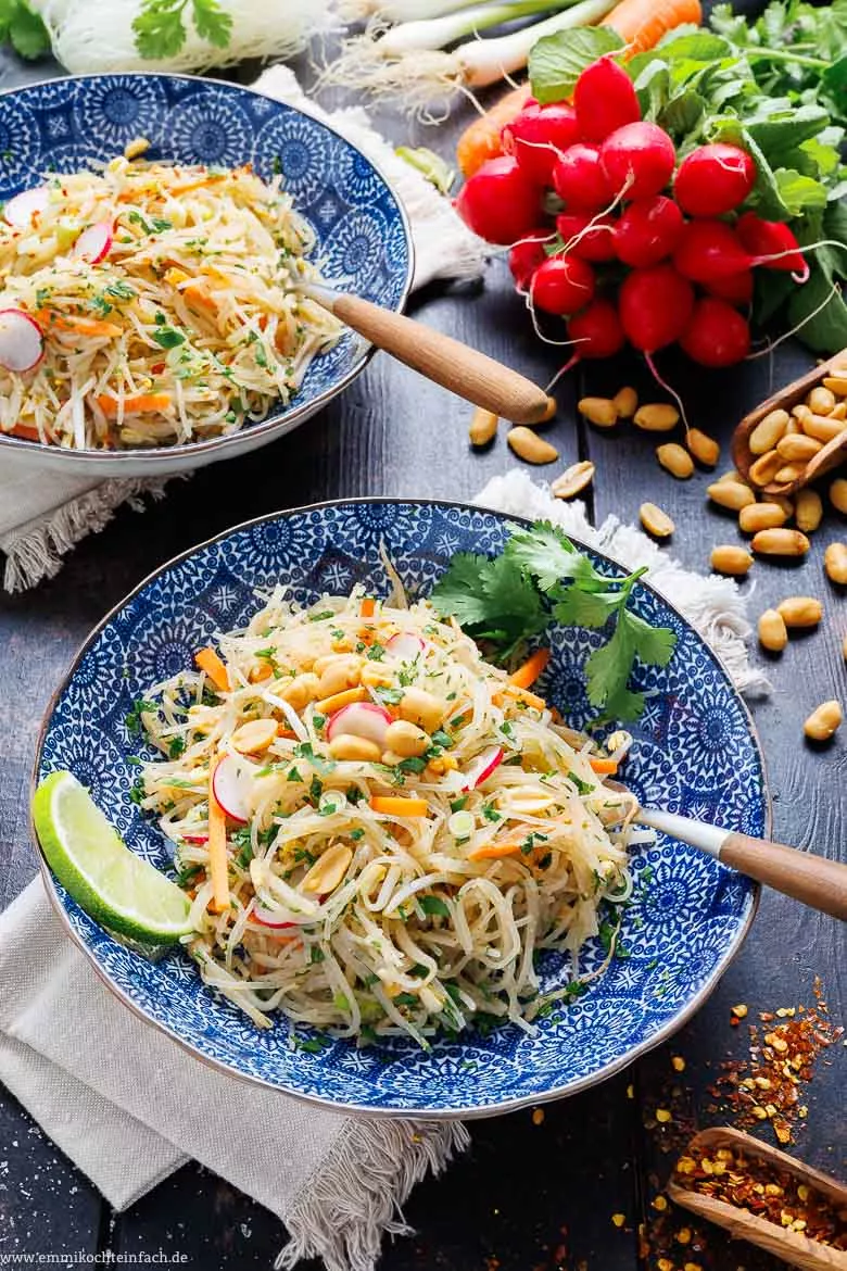 Glasnudelsalat Rezept asiatisch