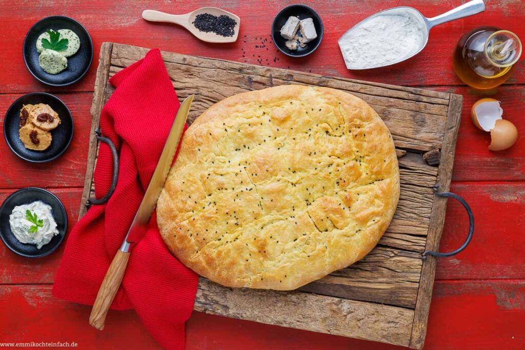 Rezept für Fladenbrot