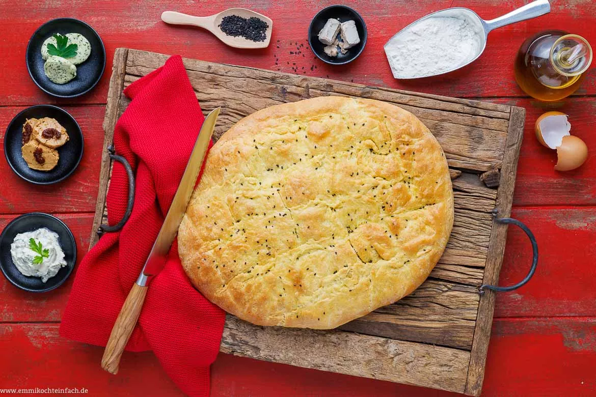 Türkisches Fladenbrot – einfaches Rezept