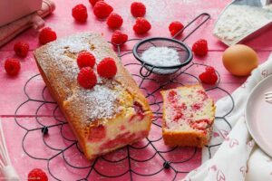 Himbeerkuchen Rezept - saftig lecker mit Joghurt