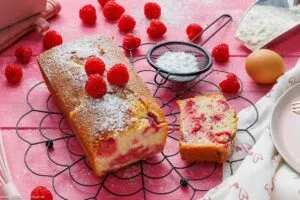 Himbeerkuchen Rezept - saftig lecker mit Joghurt