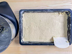 Teig für den Johannisbeerkuchen im Blech