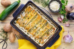 Kartoffel-Zucchini-Auflauf Rezept aus dem Backofen