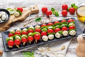 Tomate Mozzarella Spiesse Rezept