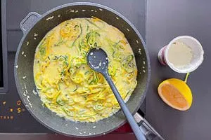 Cremige Sauce für Zoodles