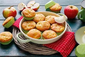 Apfelmuffins Rezept - saftig und einfach